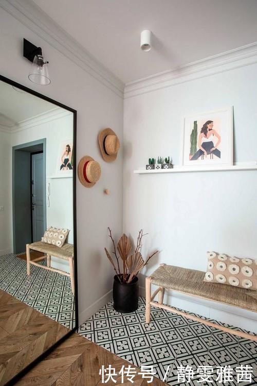 功能区|努力买了一套47㎡,虽小但住着踏实,还有衣帽间空间丝毫不浪费