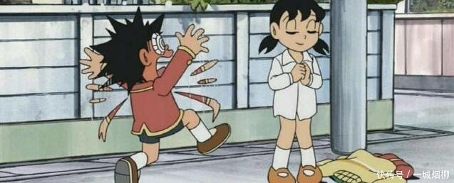 小虎|哆啦A梦这么可爱的静香，为何总在洗澡时被看原来是这样！