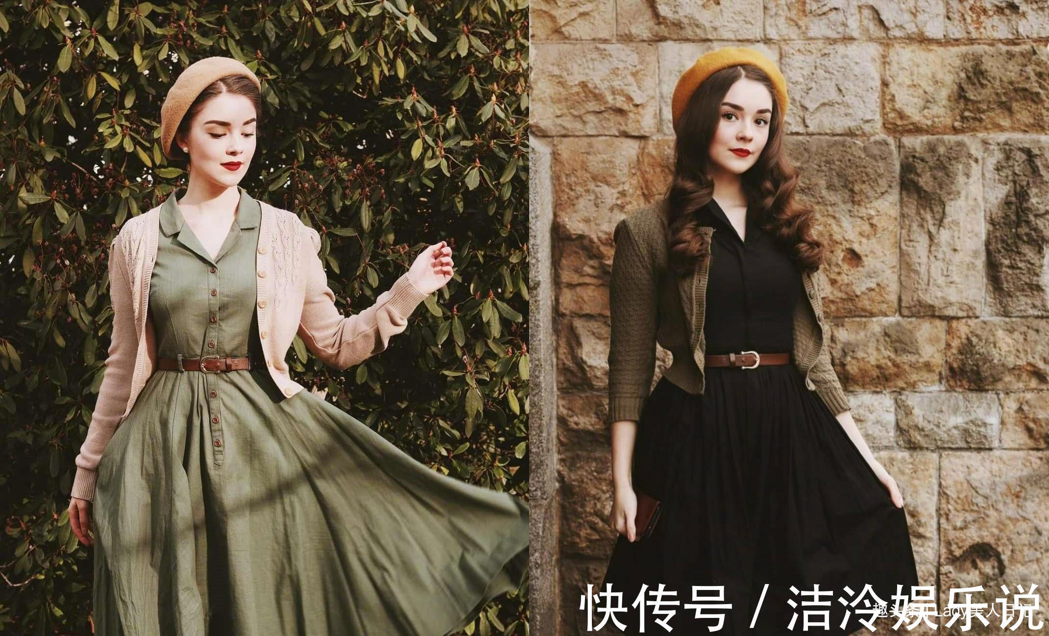 中性|优雅女人的“穿搭经”,米色PK灰色,你的优雅是哪种