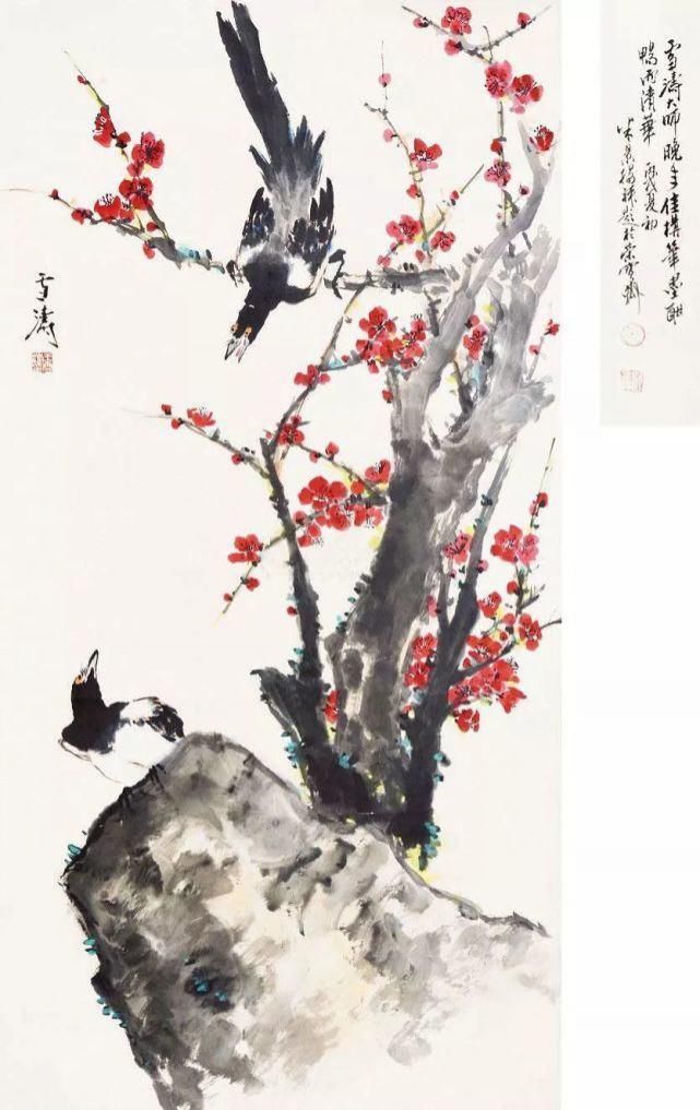 花鸟画|写意花鸟画初学者不要一味追求笔墨!!!