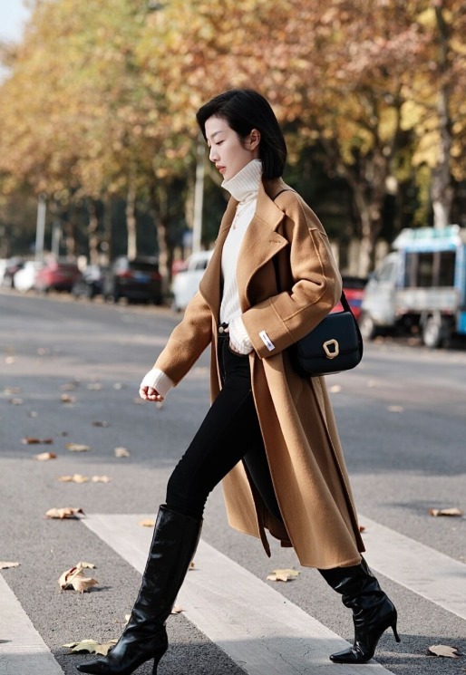 搭配 冬天穿大衣没创意?看看这些穿搭造型,每一套都很优雅高级
