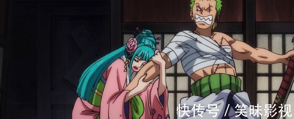 桃之助|海贼王:日和不愧是和之国花魁,撒娇三连投怀送抱,闹得索隆自闭
