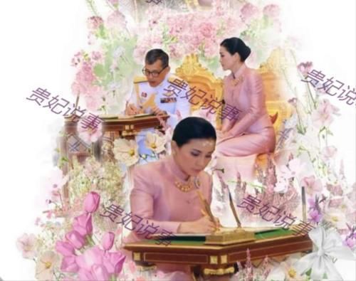 诗妮娜$43岁苏提达放大招,高调发布中国风海报,华裔王后宛如画中美人