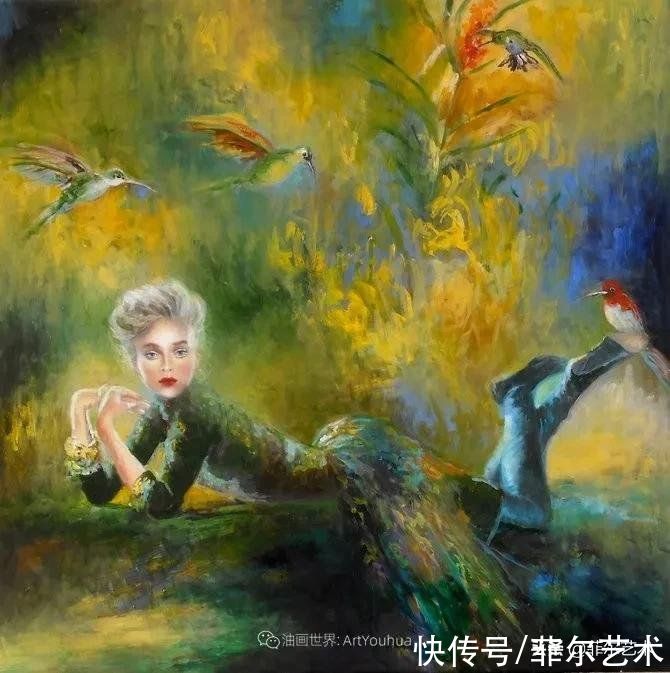 索尼亚|幻想的世界~波兰女画家乔安娜·贾温斯卡油画作品欣赏