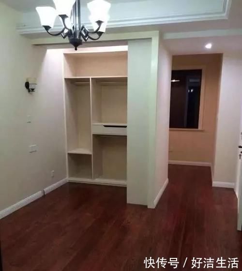 鞋柜|不到20㎡的卧室,媳妇硬是隔出个衣帽间和书房,实用极了,晒晒!