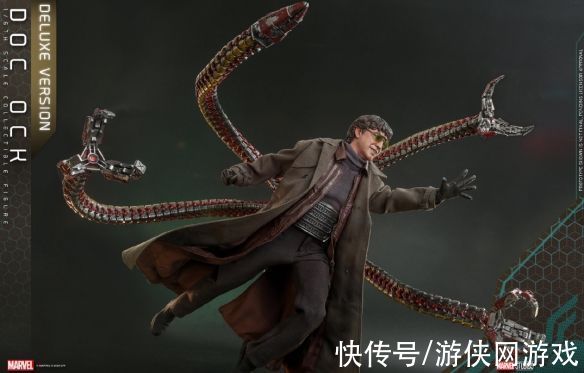 素体|2080元！Hottoys《蜘蛛侠英雄无归》章鱼博士1/6人偶