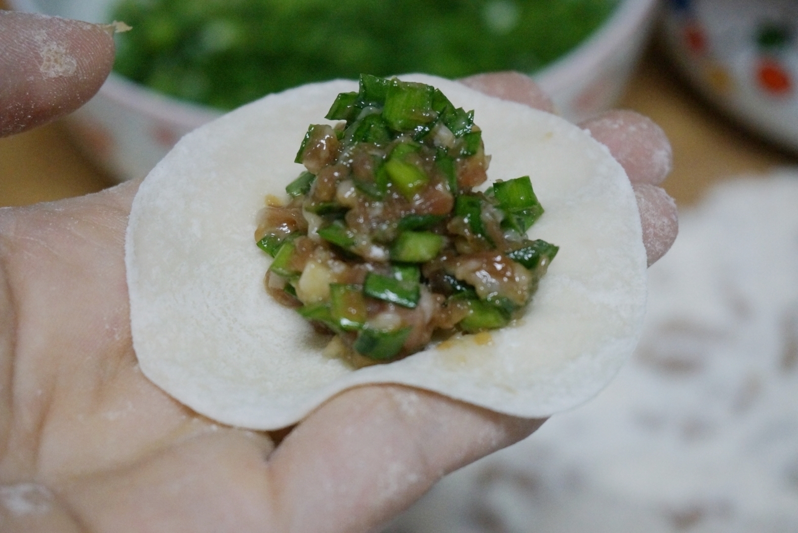 这个馅的饺子百吃不厌，我家每周都包一次，馅香味美，真好吃