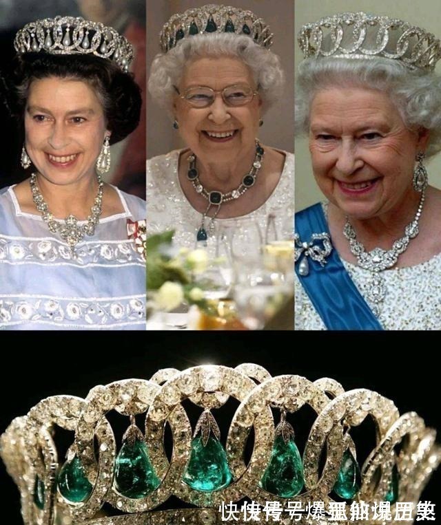 伊丽莎白 欧洲王室偏爱海蓝宝项链和冠冕,只因人美海蓝宝石更美!