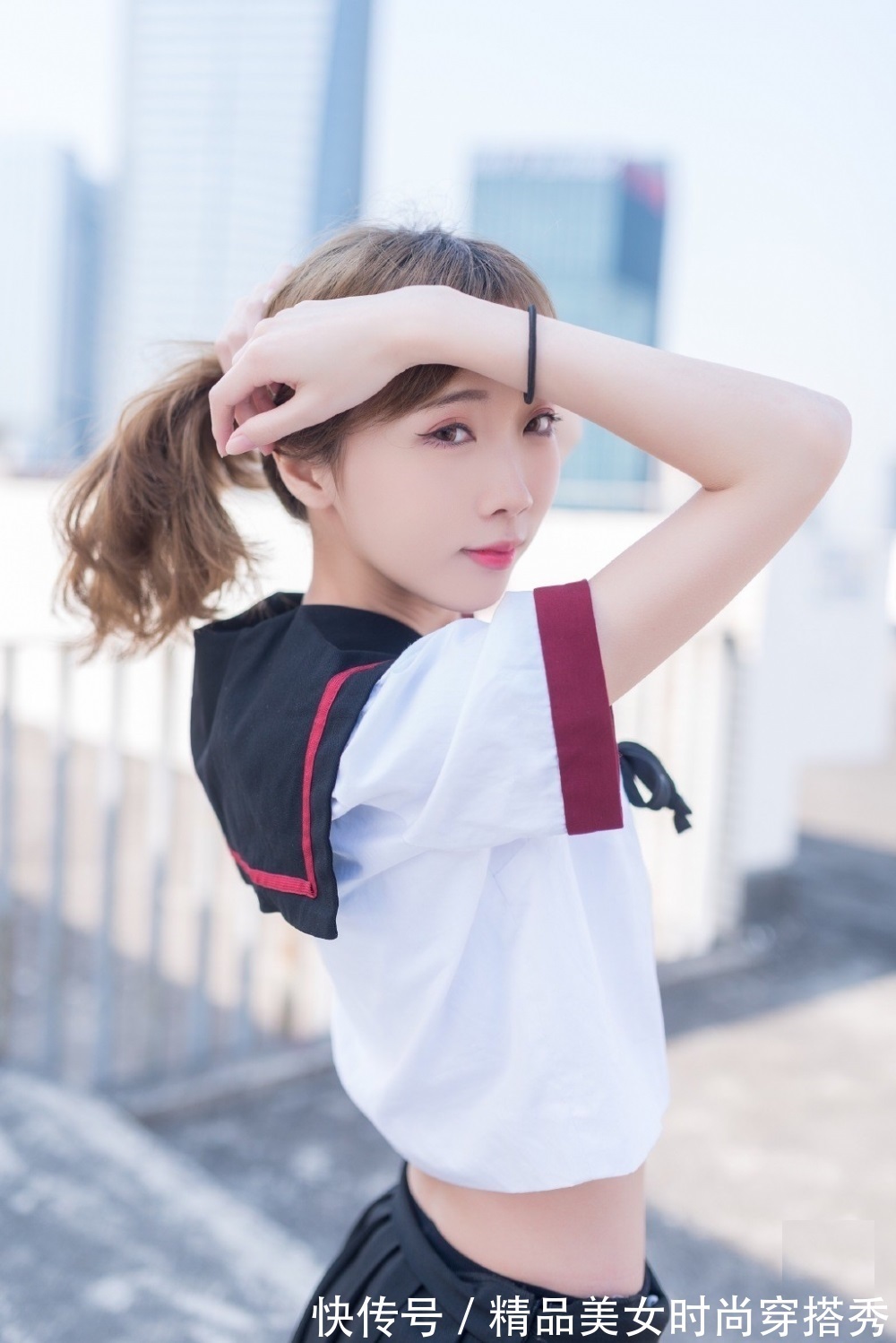 制服|减龄又时尚的学院风JK制服穿搭来啦，一起来看看吧