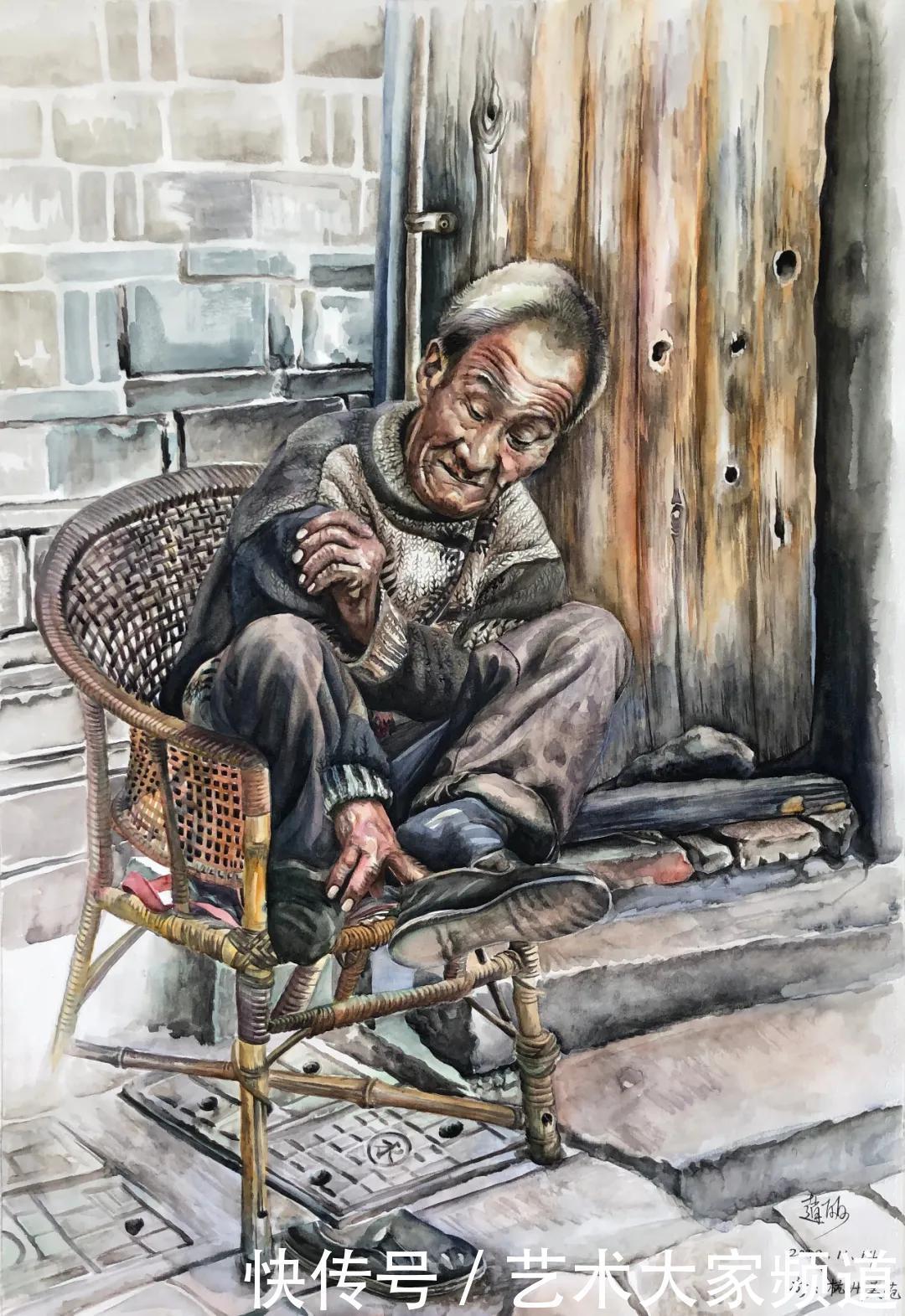 流浪者|【百年辉煌·2021最具收藏价值艺术家】赵丽作品鉴赏