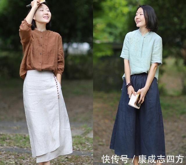 出游 女人上了年纪，出游时别穿得太花哨，试试这么搭，时髦高级更上照！