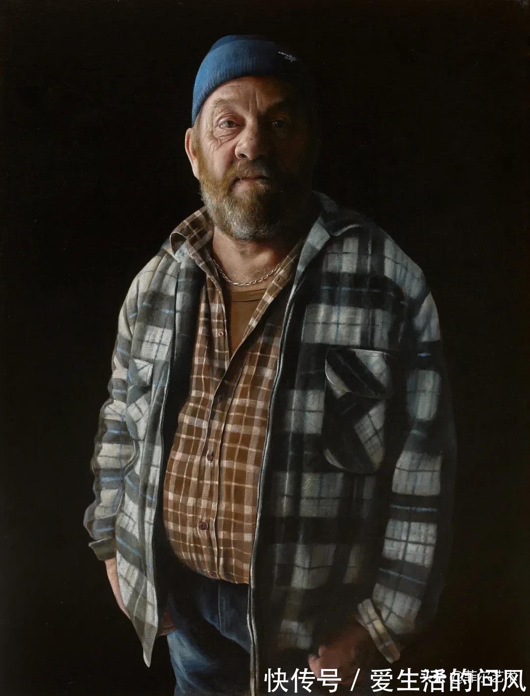 安妮·@法国画家安妮·罗达超高清、超写实人物油画作品欣赏