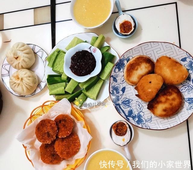 70后夫妻的早餐,10分钟端上桌御寒又好吃,网友看馋了都想吃