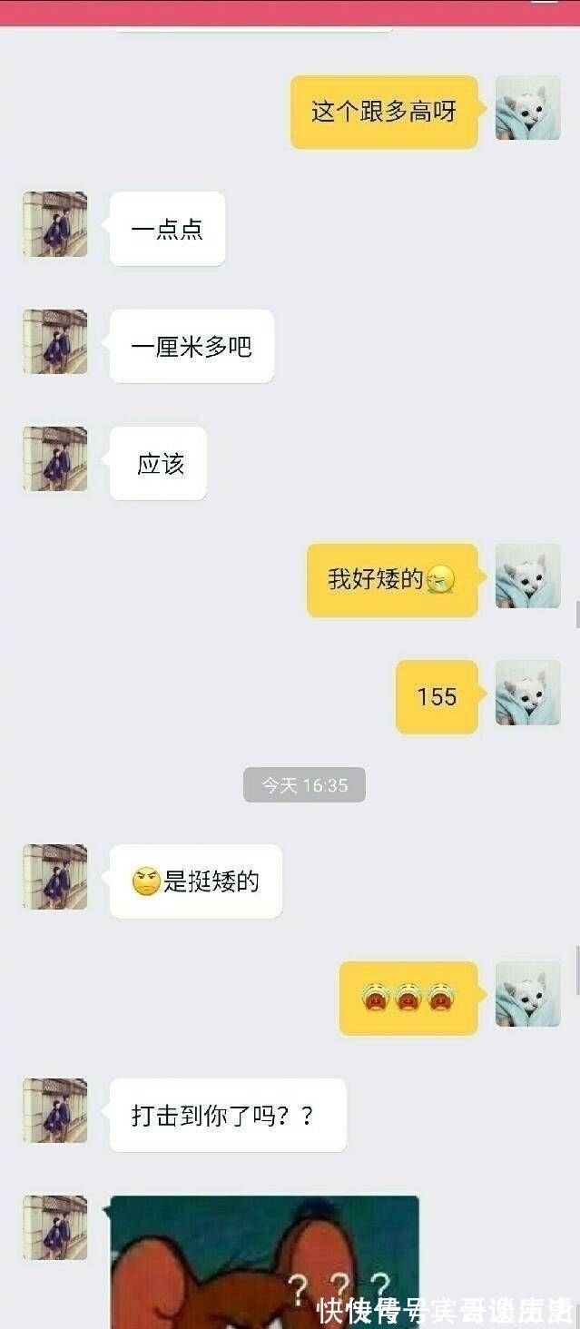 客服|155cm就不要找淘宝客服聊天了！哈哈哈哈哈扎心