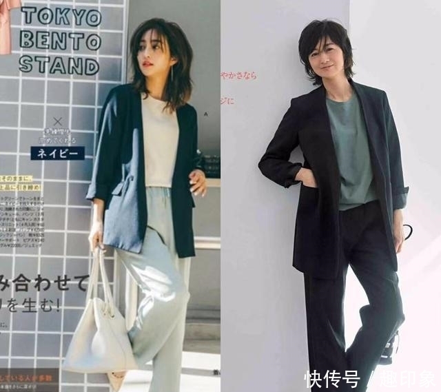 西装不止职业装一种风格！搭裙子女人味满满，上班休闲都适合
