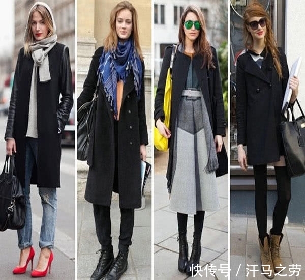 冬日衣柜中的“黑色大衣”应该如何搭配?这样穿才有高级感!