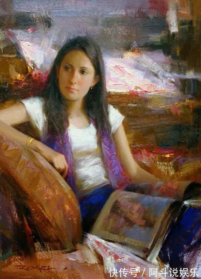 画家$菲律宾艺术家罗梅尔人体油画作品欣赏