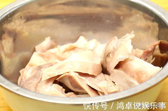 下酒菜|下酒菜溜烧肚片，教你酒店主厨的偷懒做法，又快又香，3分钟上桌