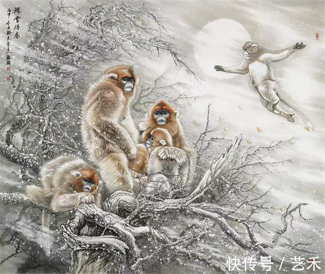 动物@汲古出新,驭笔于境,气韵生发,精湛传神 ——记画家吕维超先生