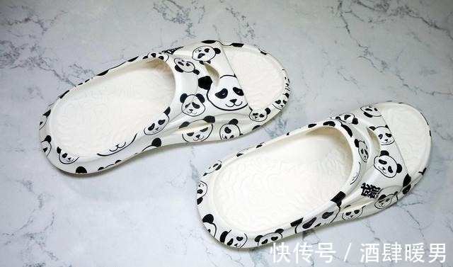 居家|售价过百，仅仅是一双居家拖鞋看咕咚熊猫款运动舒缓拖鞋体验！