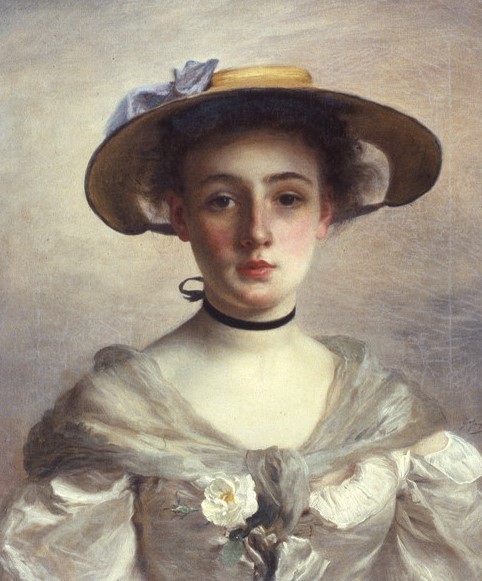 女性!著名画家布罗格的得意门生古斯塔夫的女性油画,太美了!