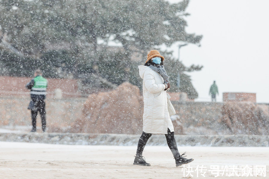 雪中海滨|雪中海滨，引人入胜