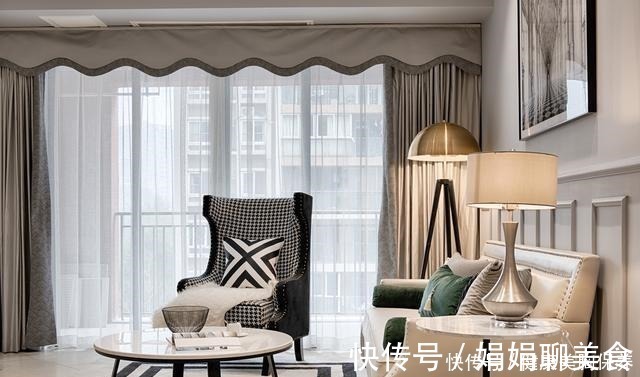 小公主|谭书娅作品106㎡一家三口，现代美式风打造的幸福之家！