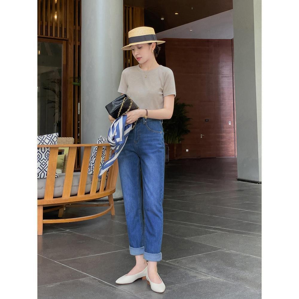 微喇叭|牛仔裤怎么搭配才时髦?搭配西服和衬衫,让你美出新高度,超漂亮