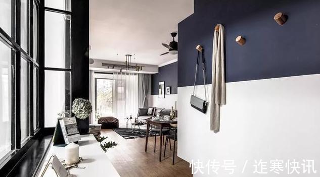 墙面|69㎡小户型的“逆袭”,变身3室2厅阳光房,色彩搭配精致出彩