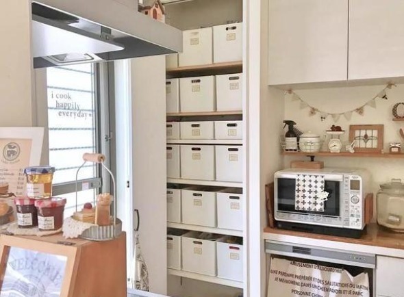 操作台|日本55平米的房子,收纳做到淋漓尽致,每一平米都安排得明明白白