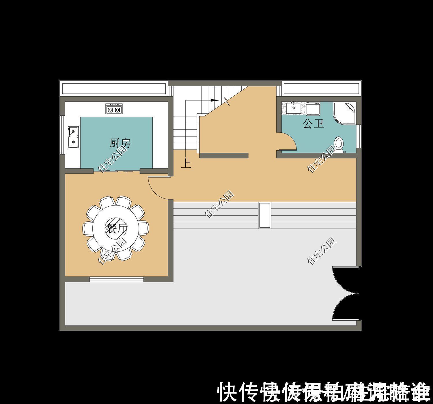 宅基地|宅基地面积不大，也想要个院子怎么办？3套图纸圆你庭院梦