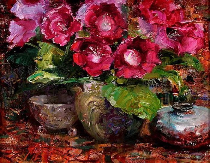 jeffrey|他的油画笔触粗犷又细腻，透着一种不可言说的美