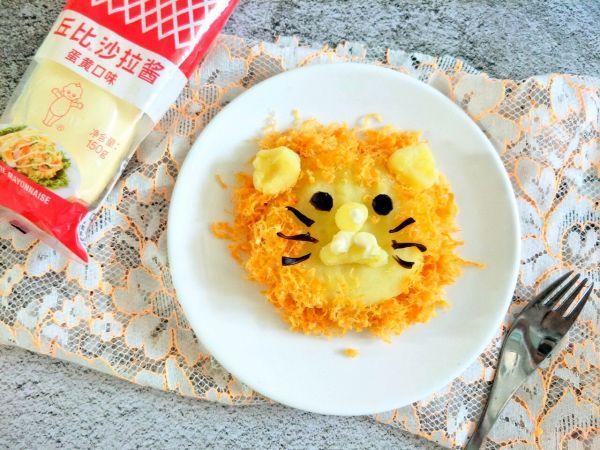 丘比沙拉酱|肉松土豆泥