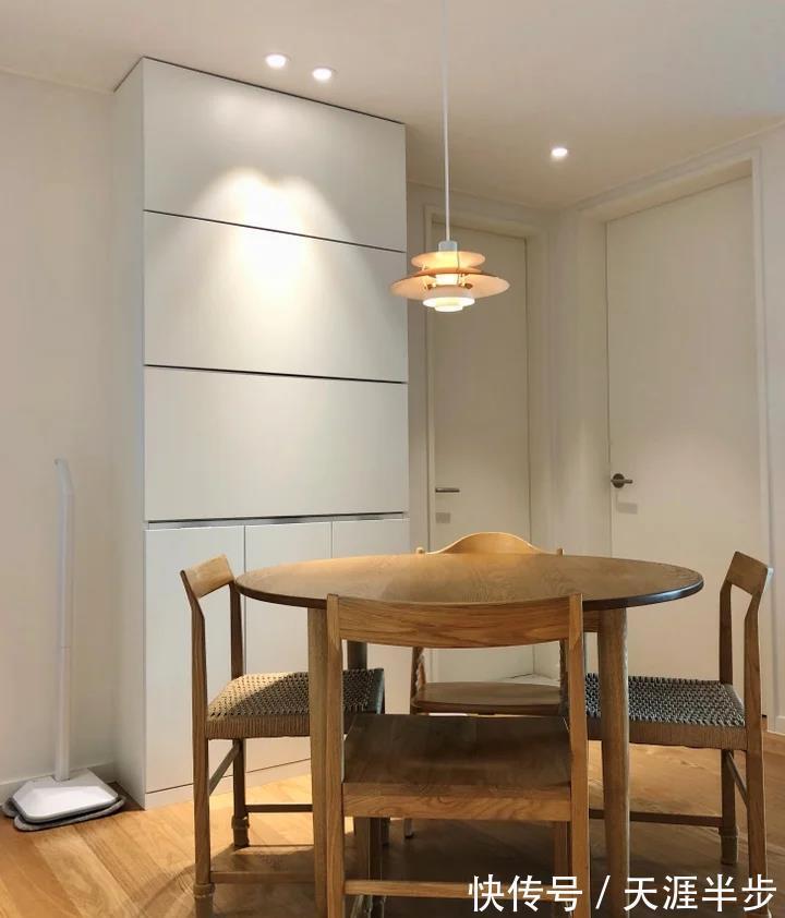 空间|套内74㎡的样板间,买来做一家三口的新房!双L型的柜体,超可爱