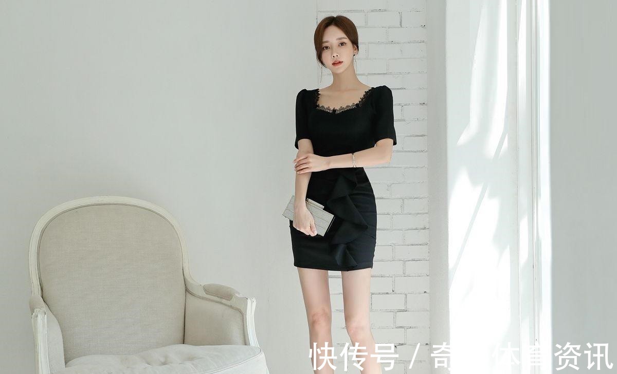 女性 一袭黑色连衣裙,穿出女性最知性的优雅风韵!