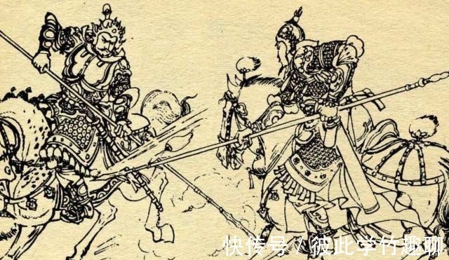 隋朝$秦琼尚师徒比枪斗锏成平手,秦琼出绝招——人飞,偷四宝将的两宝