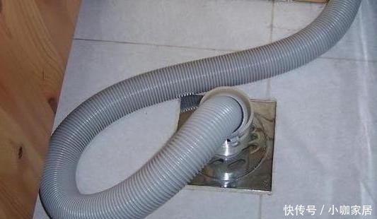 洗衣机|把洗衣机排水管插进地漏,做法真笨!看看聪明人的做法,这才高级