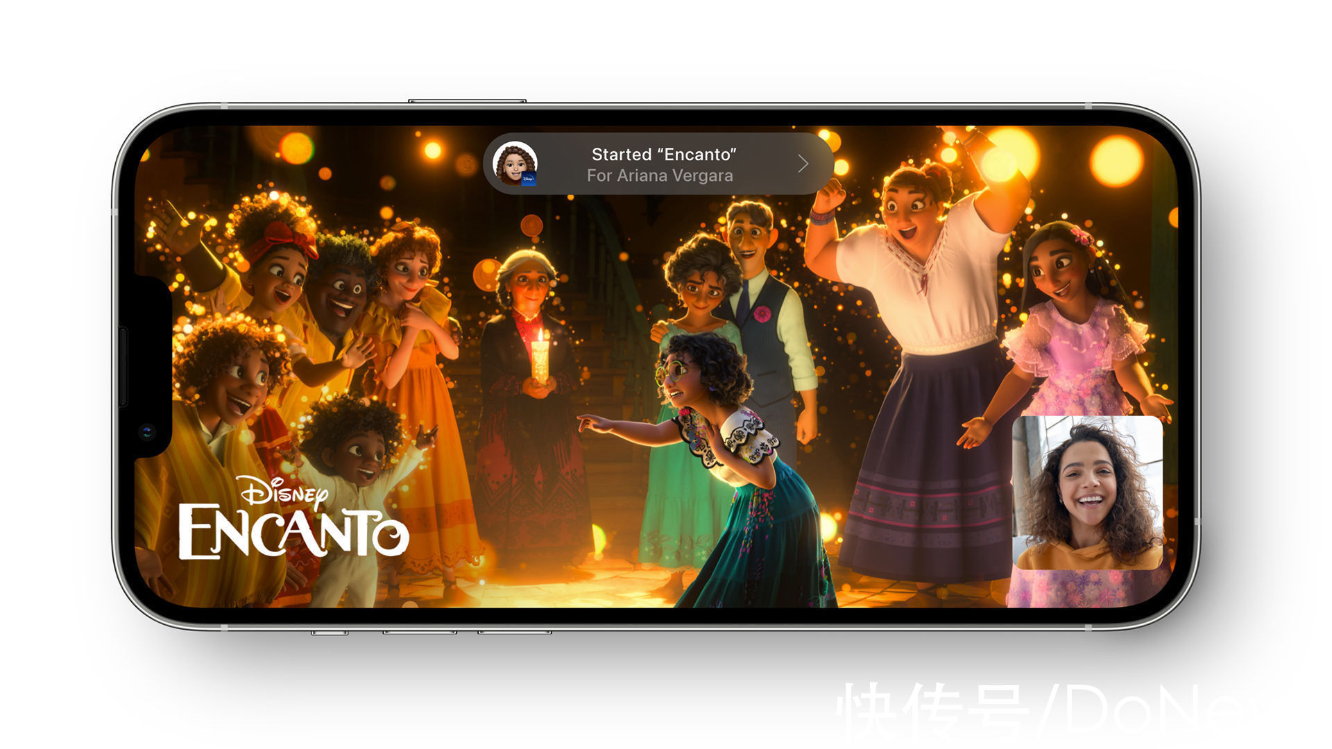 Disney+ 支持 iOS 的 SharePlay 功能