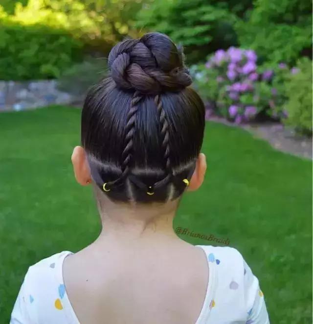 编发 72款好看的儿童编发,有闺女了就要给她编这样的发型,宝妈快收藏