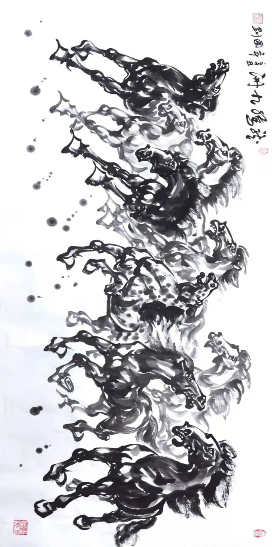 八骏雄风&【瑞虎迎春·福马贺岁】著名福马画家潘国刚老师优秀作品展