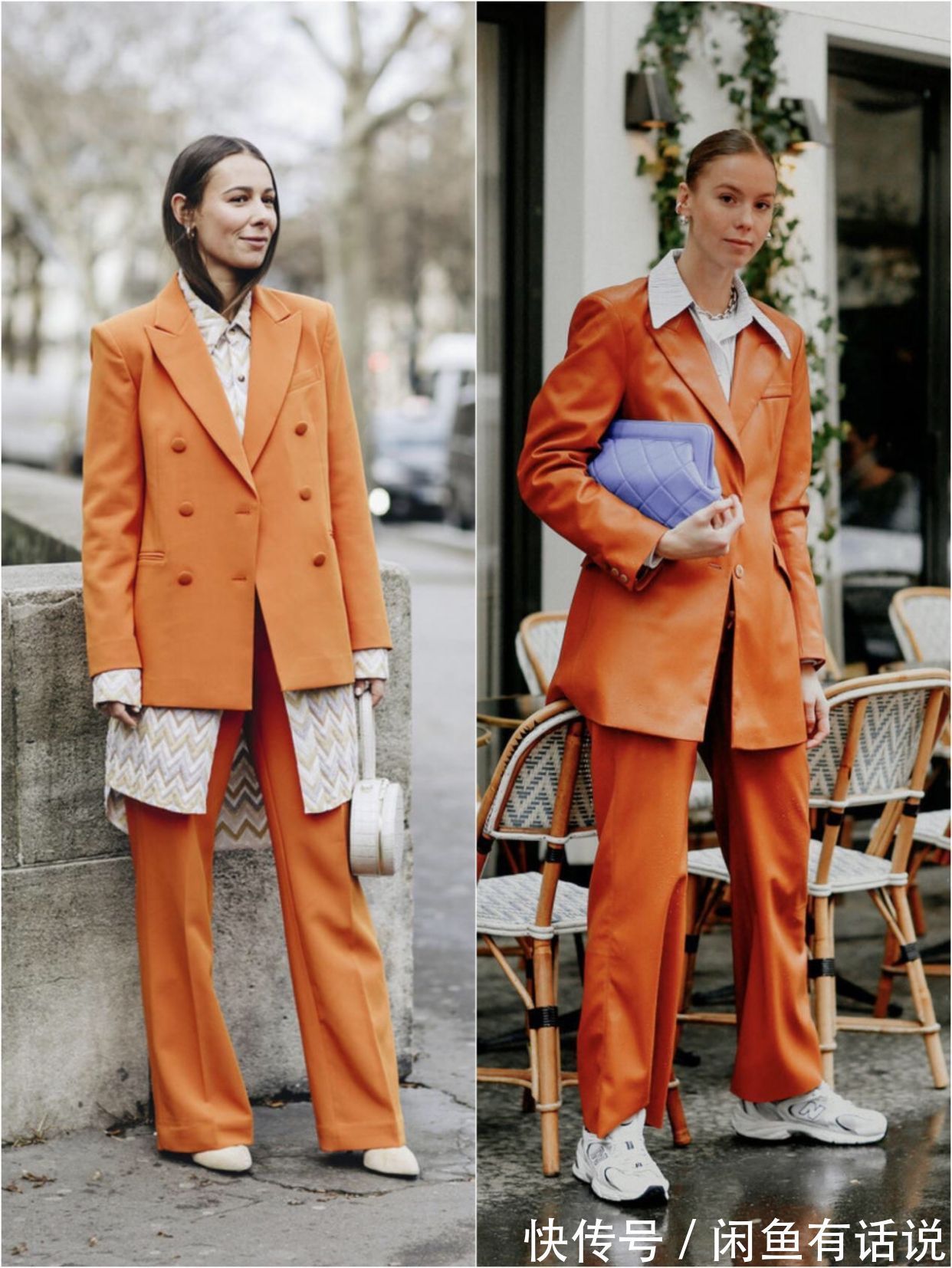 冬天|今年冬天火了“南瓜色”穿搭,优雅又显贵,普通人也能穿出高级感