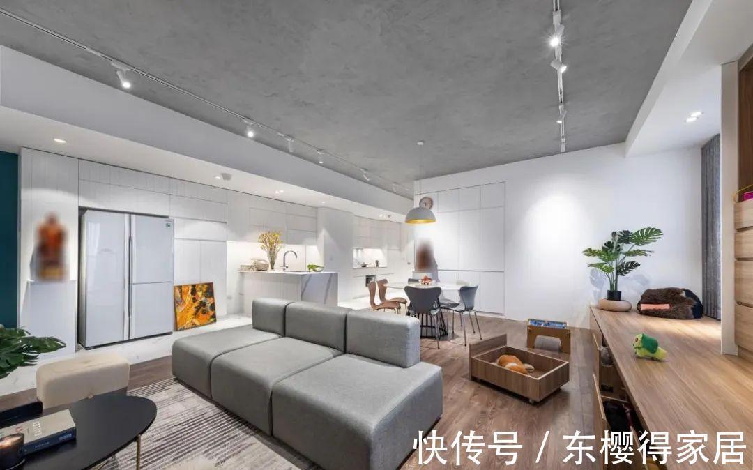 厨房|客厅和次卧打通,改卫生间为厨房,原户型太奇葩,改完个个都夸赞