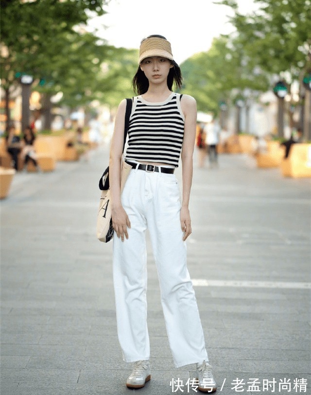 高跟鞋|白裤子可别乱穿,一不小心就尴尬又显胖
