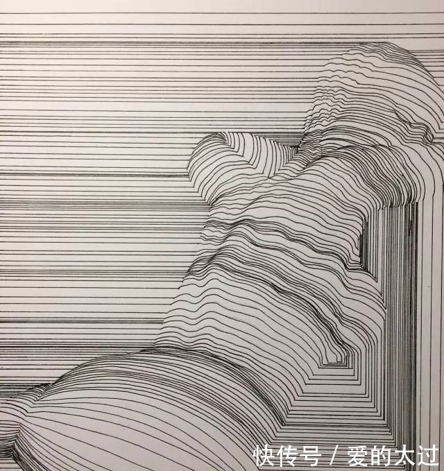 这才是线条画的最高境界!