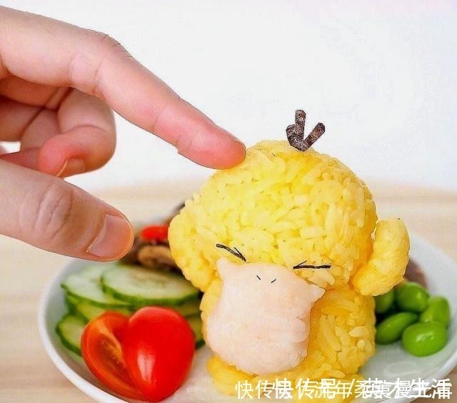 可爱|精灵宝可梦当小精灵被变成饭团，皮卡丘的可爱程度倒数