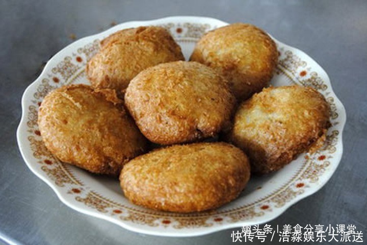 想吃油炸糕在家做,简单几步就上桌,金黄酥脆又软糯,全家爱吃