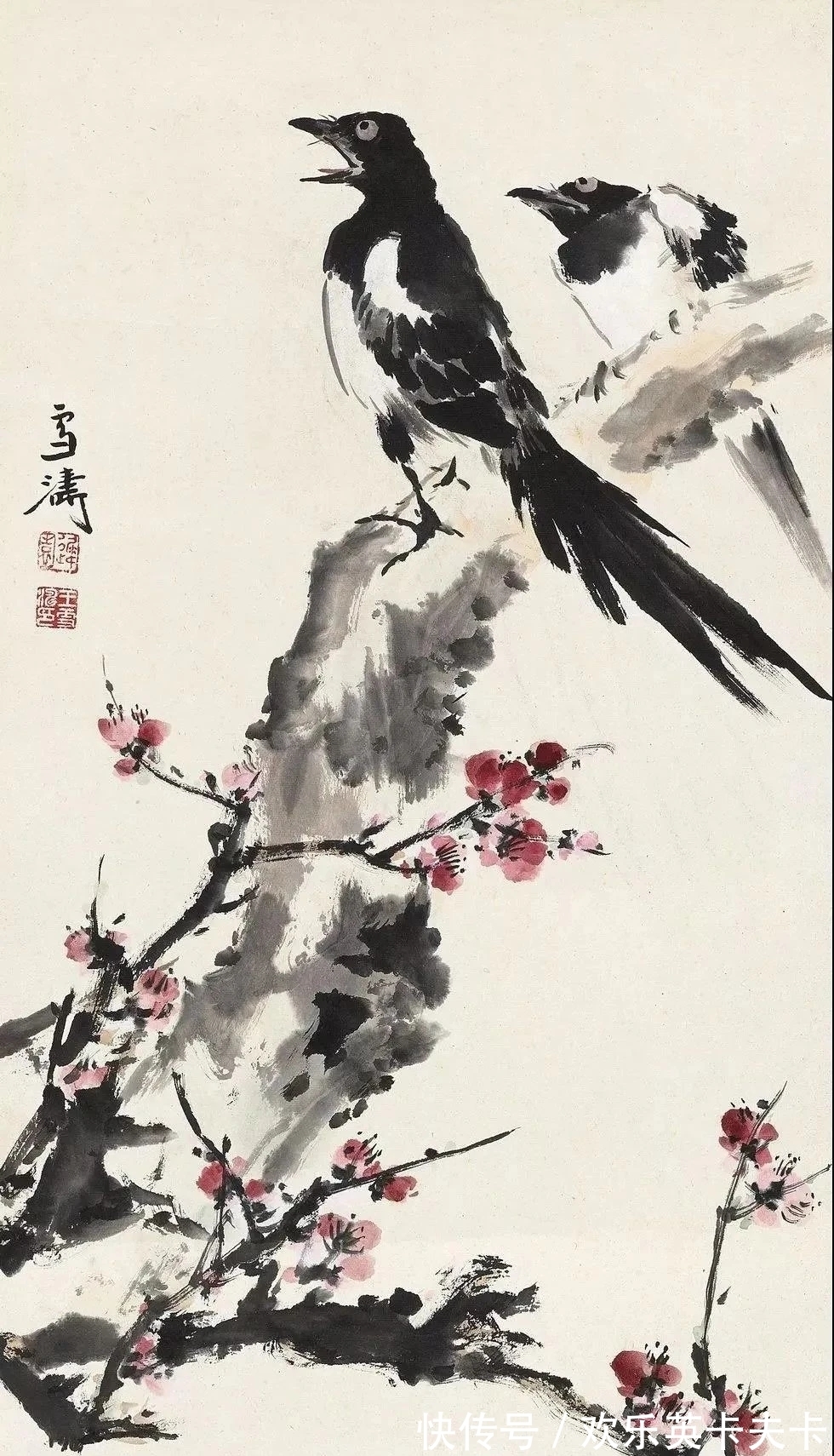 花鸟画!清俊靓丽|最具辨析度的中国画,王雪涛花鸟画