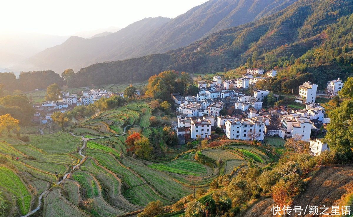 婺源田园风光的代表，油菜花欣赏基地，《集结号》取景拍摄