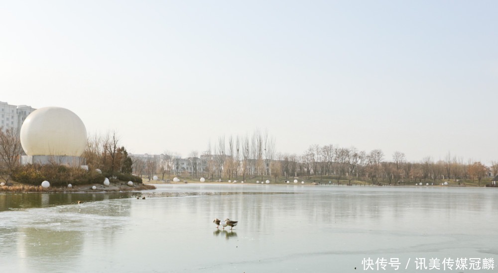 假装在欧洲|北京超洋气孔雀城大湖街拍打卡地
