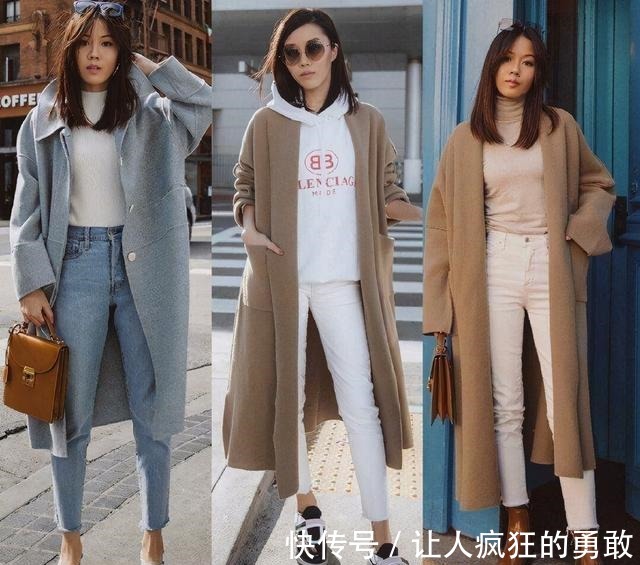 街拍 旧大衣穿得不好看别再买了!换这5种内搭都够了,照着穿准没错!